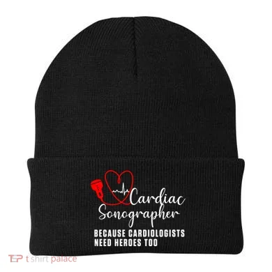 Cardiac Sonographer Echo Tech Learn Rdcs Gift Beanie