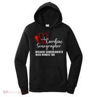 Cardiac Sonographer Echo Tech Learn Rdcs Gift Women's Hoodie thumb 0