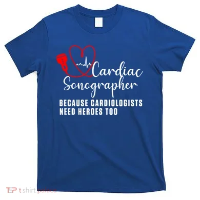 Cardiac Sonographer Echo Tech Learn Rdcs Gift T-Shirt