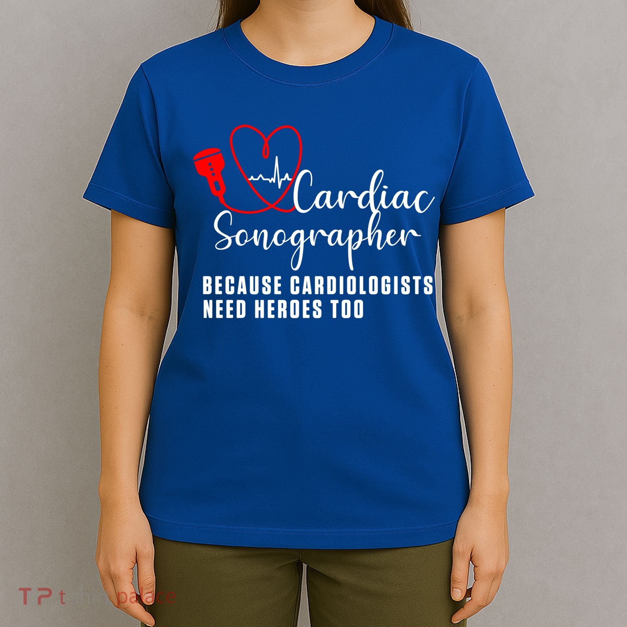 Cardiac Sonographer Echo Tech Learn Rdcs Gift T-Shirt