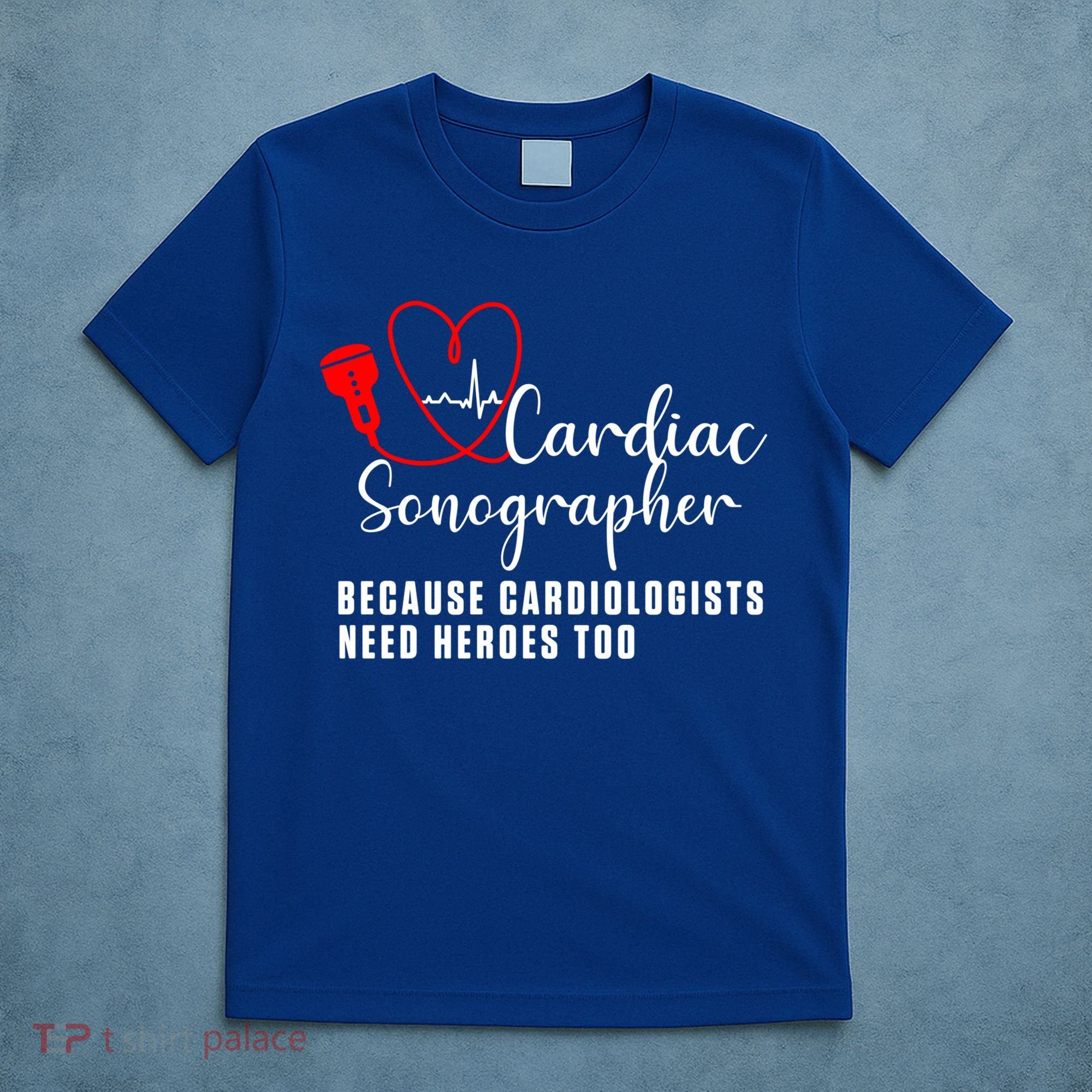 Cardiac Sonographer Echo Tech Learn Rdcs Gift T-Shirt