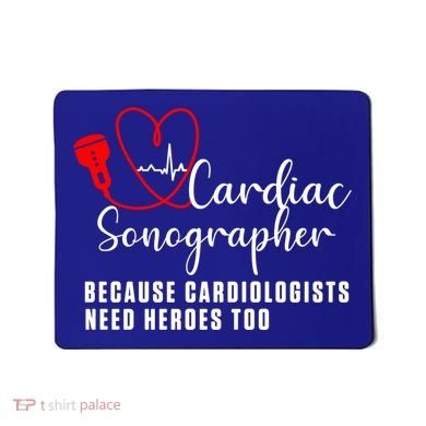 Cardiac Sonographer Echo Tech Learn Rdcs Gift Mousepad