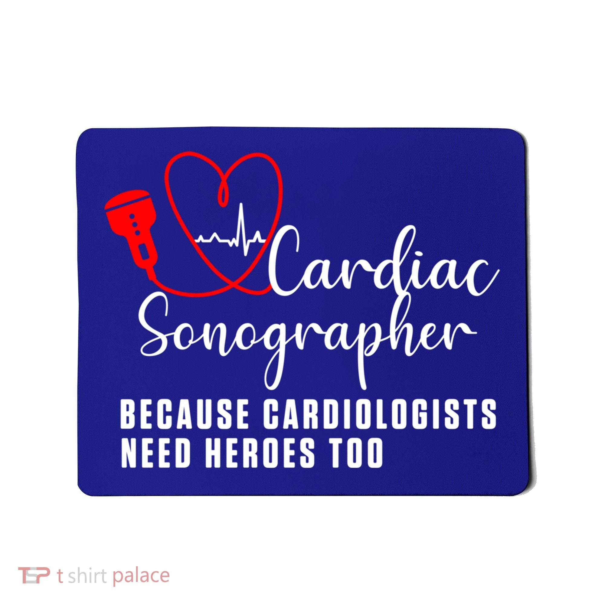 Cardiac Sonographer Echo Tech Learn Rdcs Gift Mousepad