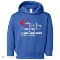 Cardiac Sonographer Echo Tech Learn Rdcs Gift Toddler Hoodie thumb 0