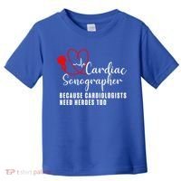 Cardiac Sonographer Echo Tech Learn Rdcs Gift Toddler T-Shirt thumb 0