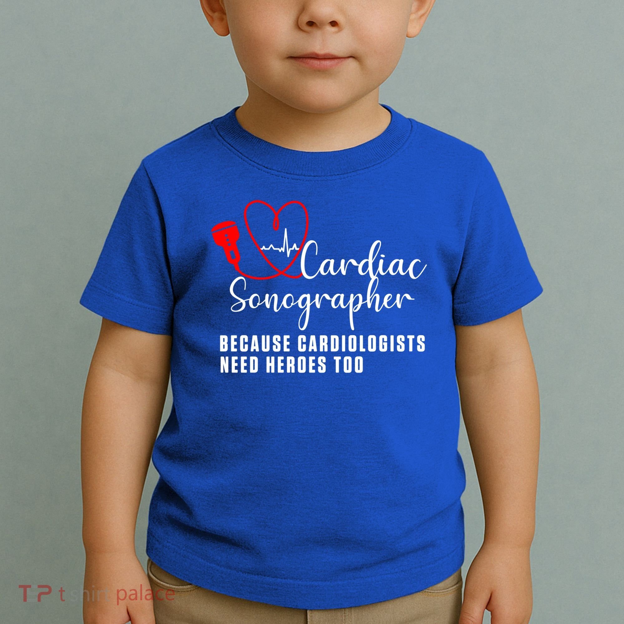 Cardiac Sonographer Echo Tech Learn Rdcs Gift Toddler T-Shirt