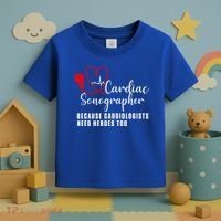 Cardiac Sonographer Echo Tech Learn Rdcs Gift Toddler T-Shirt thumb 3