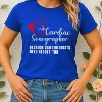 Cardiac Sonographer Echo Tech Learn Rdcs Gift Women's T-Shirt thumb 2