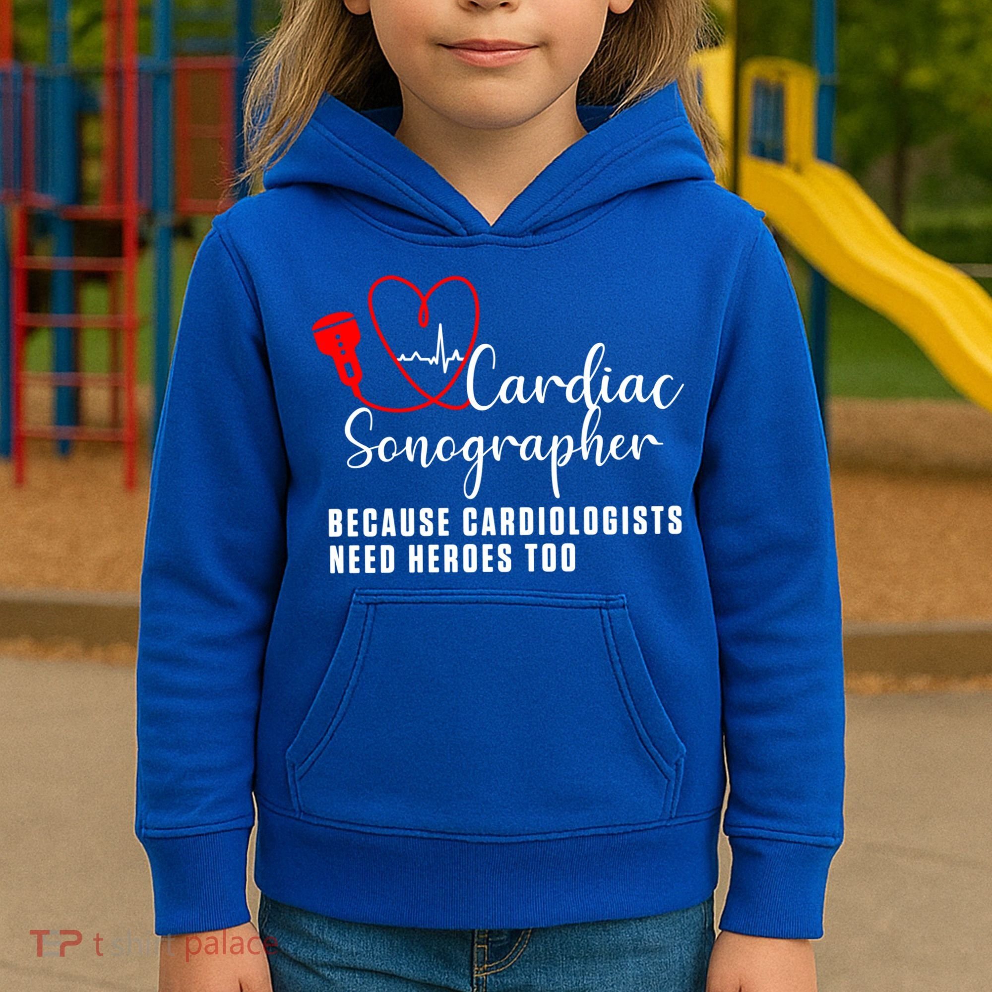 Cardiac Sonographer Echo Tech Learn Rdcs Gift Kids Hoodie