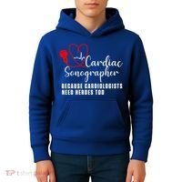 Cardiac Sonographer Echo Tech Learn Rdcs Gift Kids Hoodie thumb 4