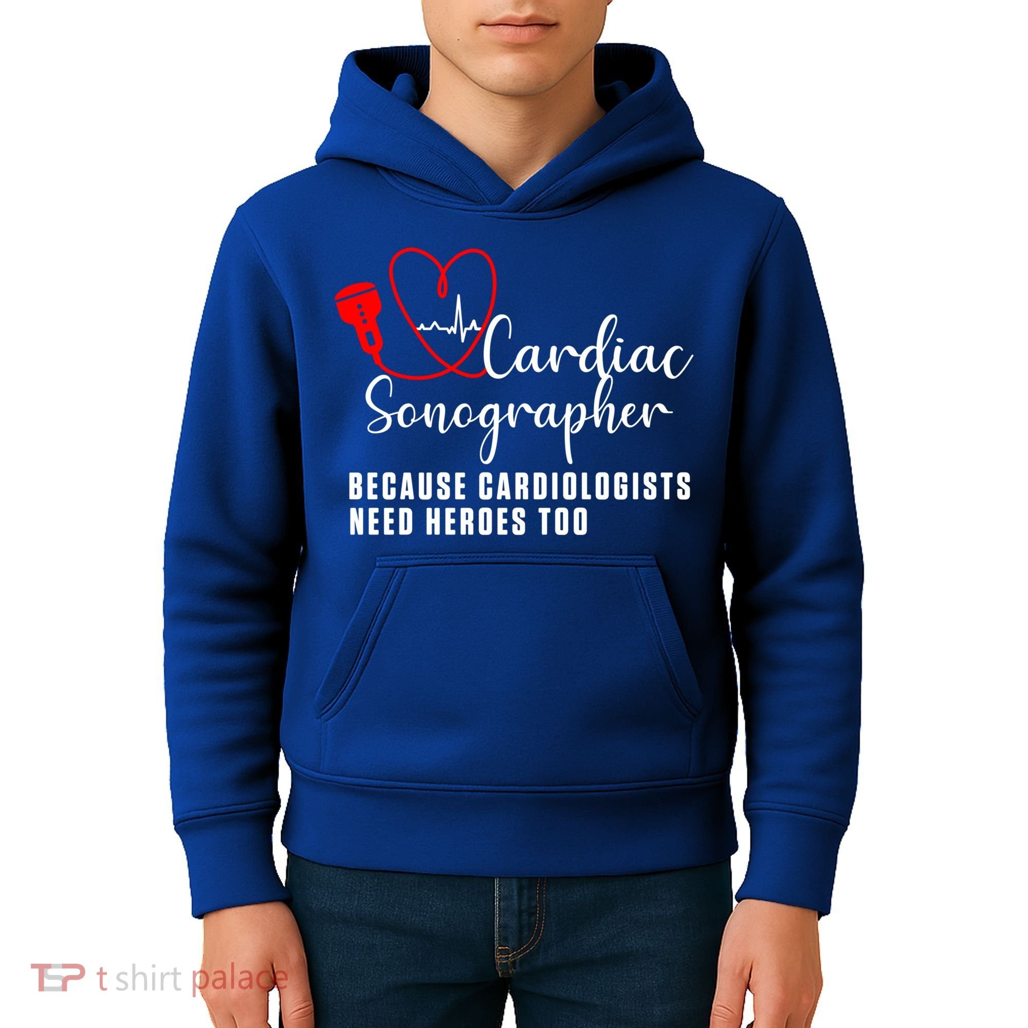 Cardiac Sonographer Echo Tech Learn Rdcs Gift Kids Hoodie