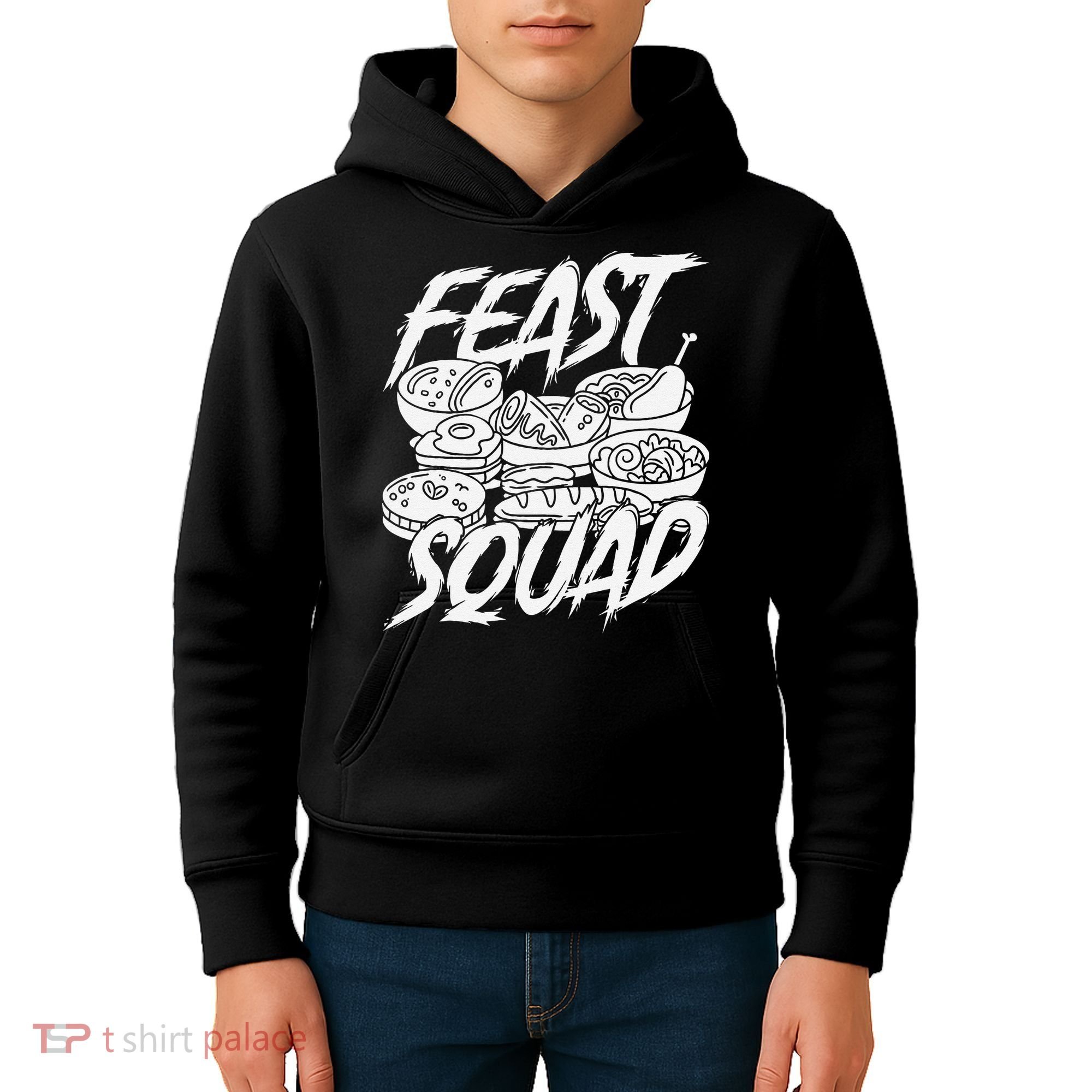 Caterer Squad Event Catering Meal Prep Food Service Kids Hoodie