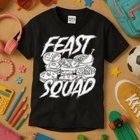 Caterer Squad Event Catering Meal Prep Food Service Kids T-Shirt thumb 3