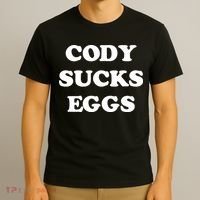 Cody Sucks Eggs T-Shirt thumb 3