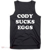 Cody Sucks Eggs Tank Top thumb 0