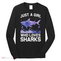 Cool Shark For Wo Shark Whale Shark Lover Long Sleeve Shirt thumb 0