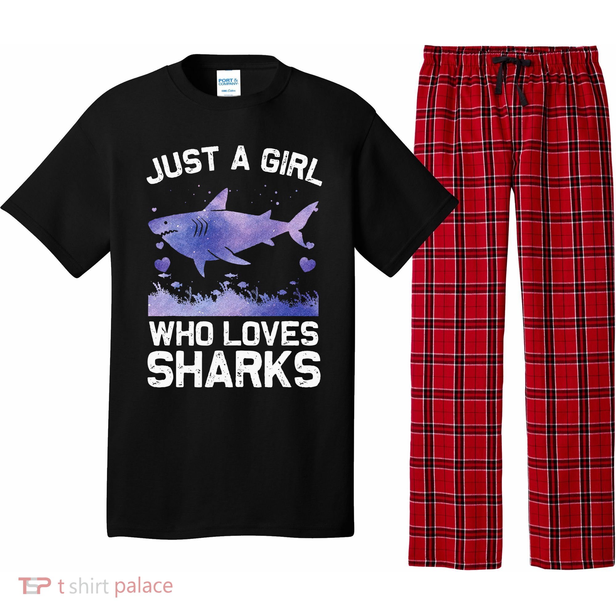Cool Shark For Wo Shark Whale Shark Lover Pajama Set