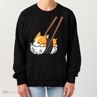 Corgi Sushi Funny Dog Gift Women's Sweatshirt thumb 0