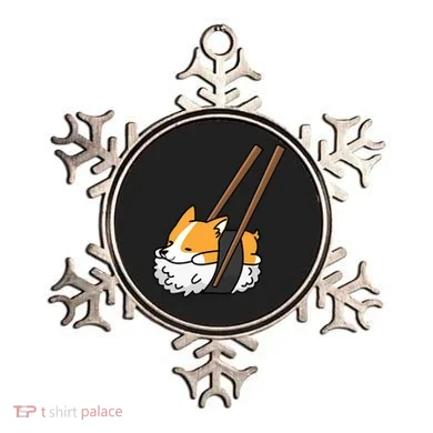 Corgi Sushi Funny Dog Gift Ornament