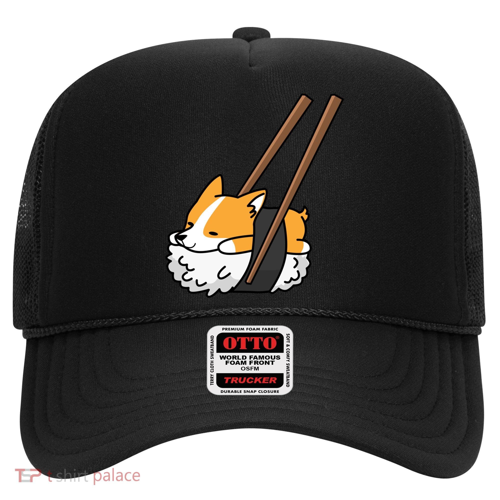 Corgi Sushi Funny Dog Gift Hat