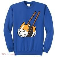 Corgi Sushi Funny Dog Gift Sweatshirt thumb 0