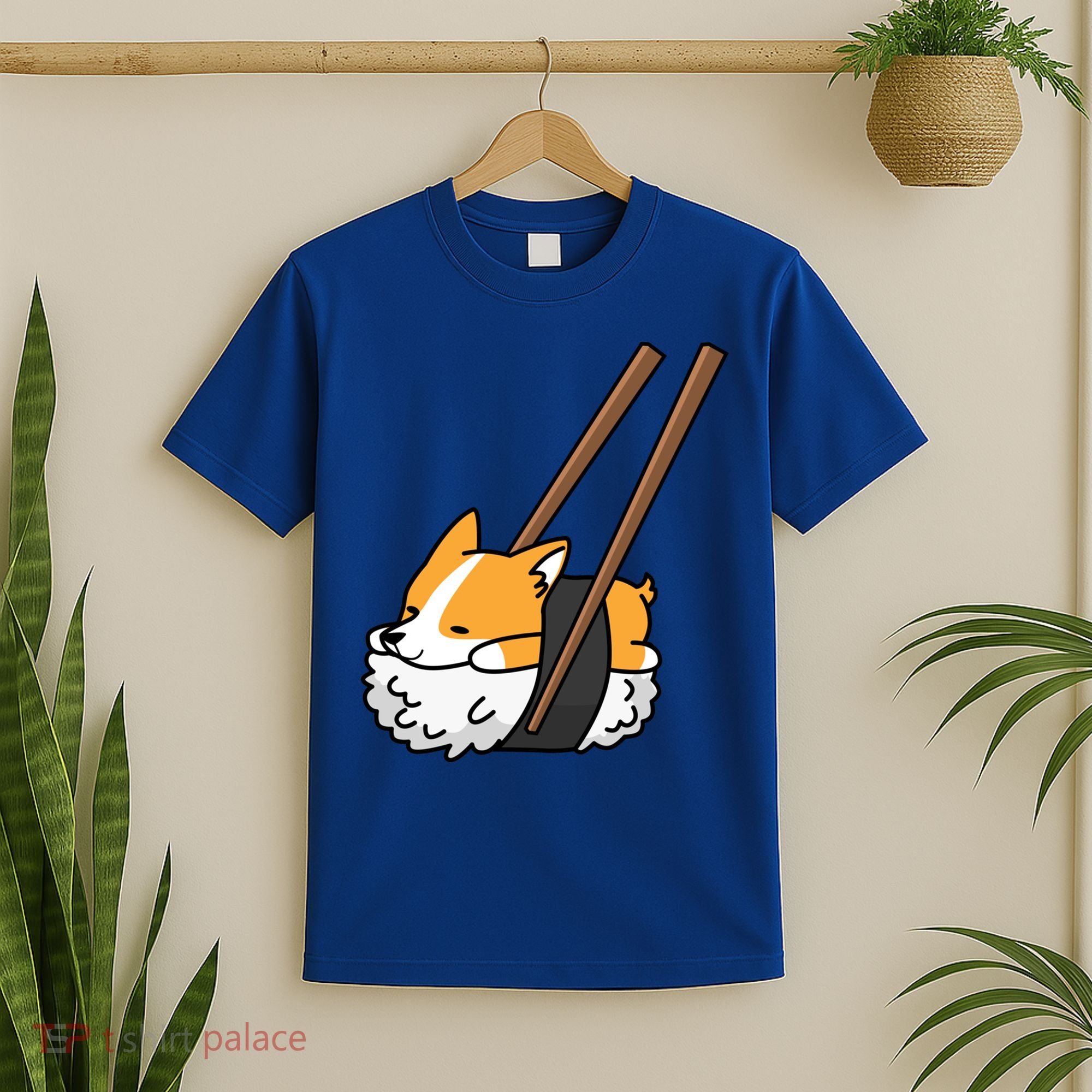 Corgi Sushi Funny Dog Gift T-Shirt