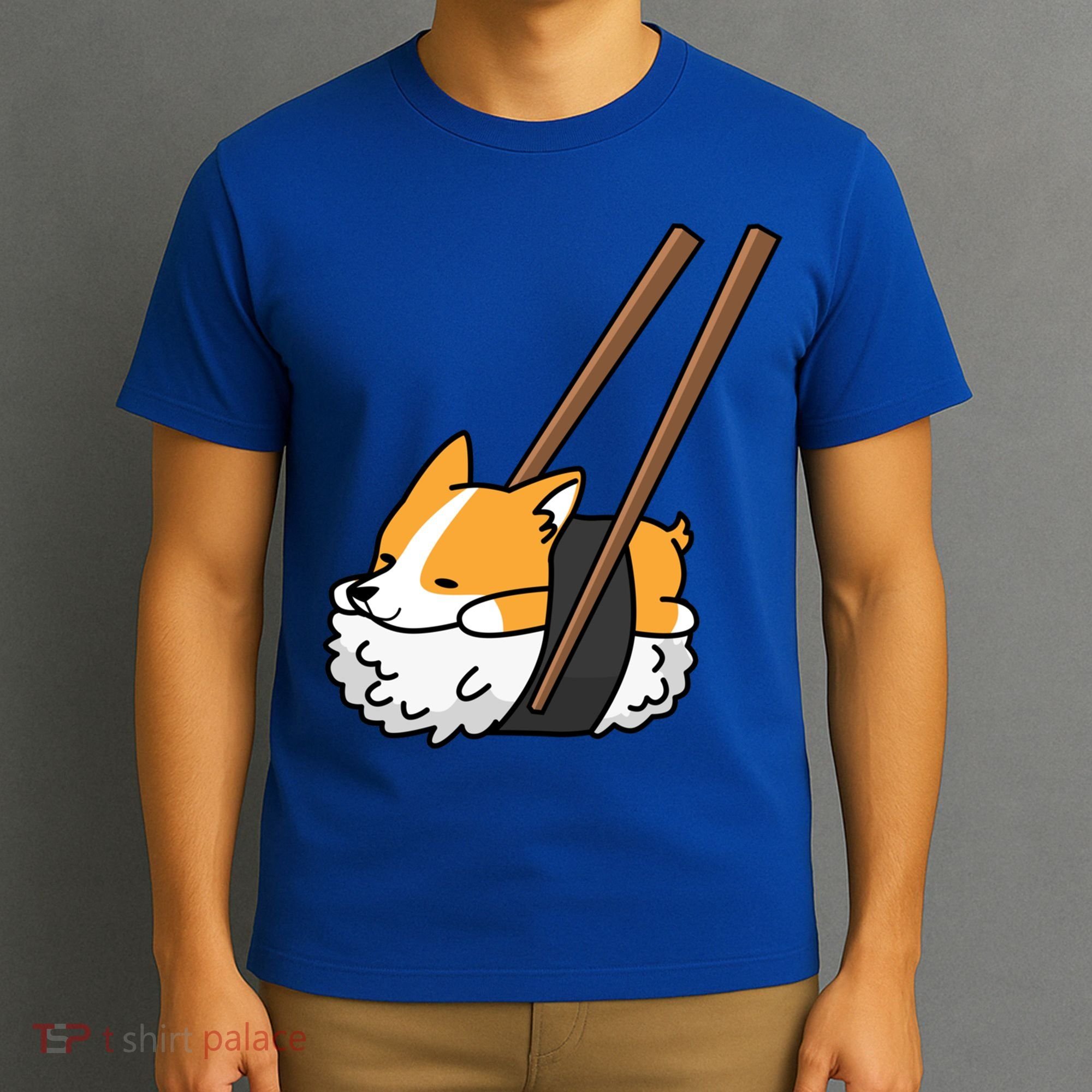 Corgi Sushi Funny Dog Gift T-Shirt