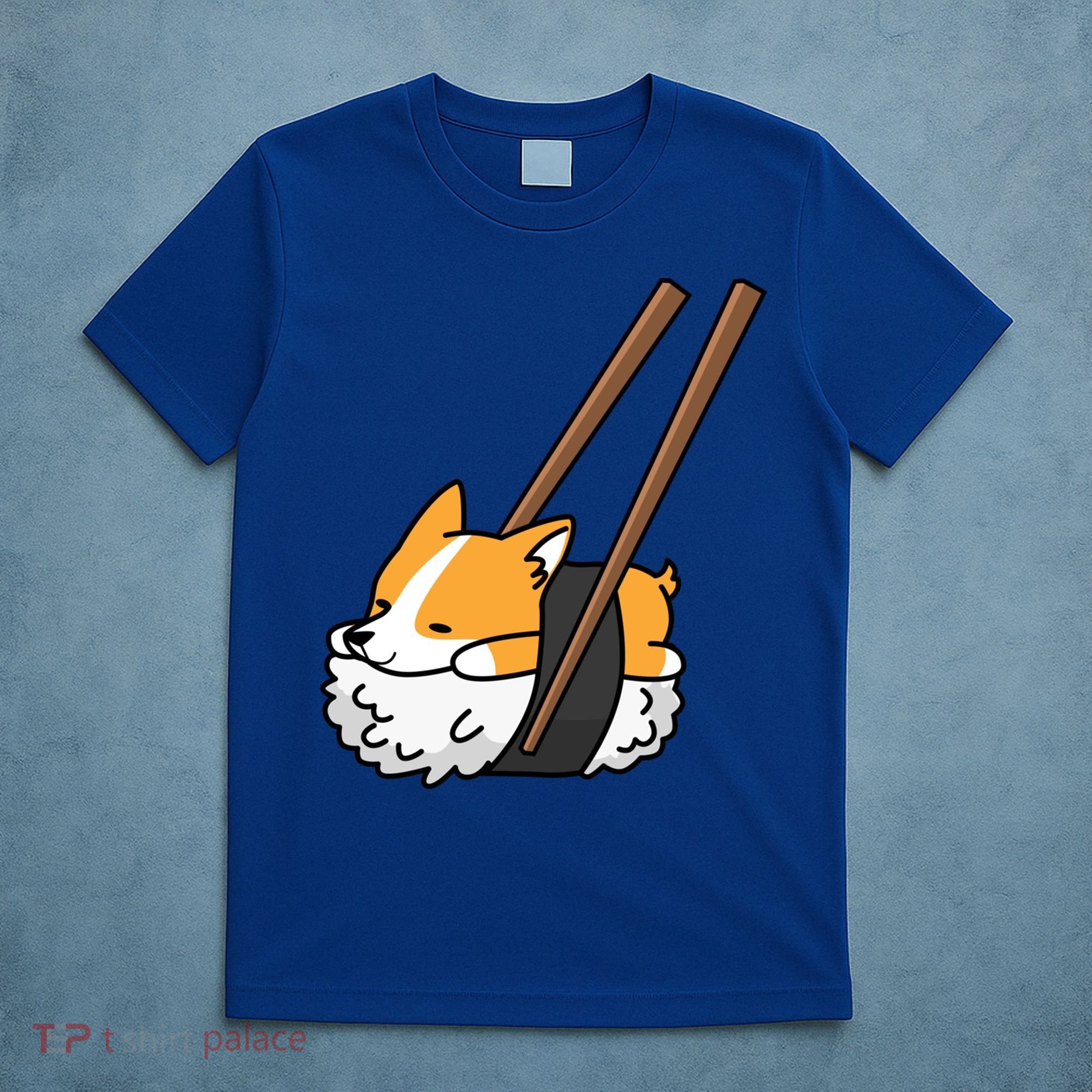 Corgi Sushi Funny Dog Gift T-Shirt