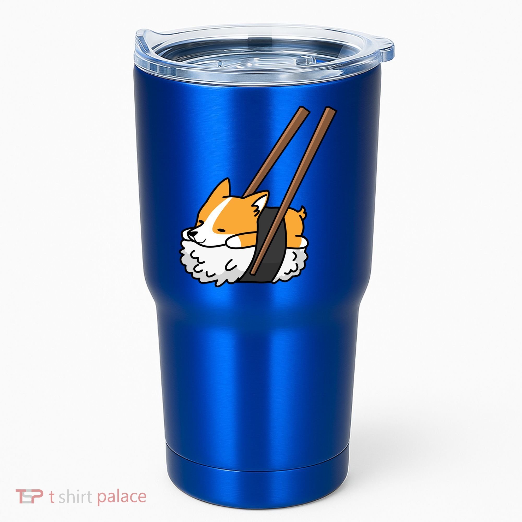 Corgi Sushi Funny Dog Gift Tumbler