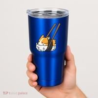 Corgi Sushi Funny Dog Gift Tumbler thumb 2