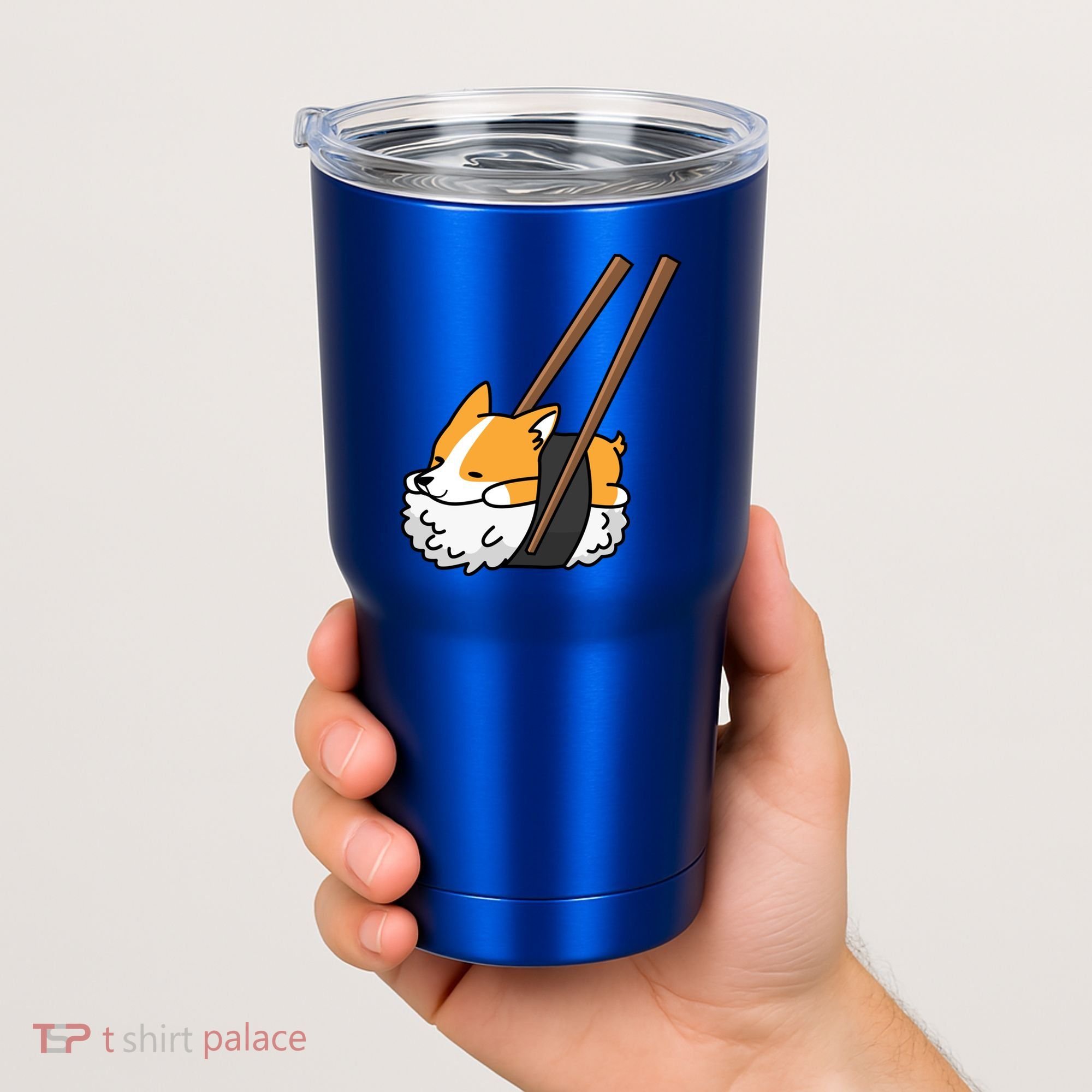 Corgi Sushi Funny Dog Gift Tumbler