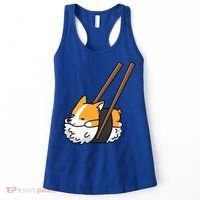 Corgi Sushi Funny Dog Gift Women's Tank Top thumb 0