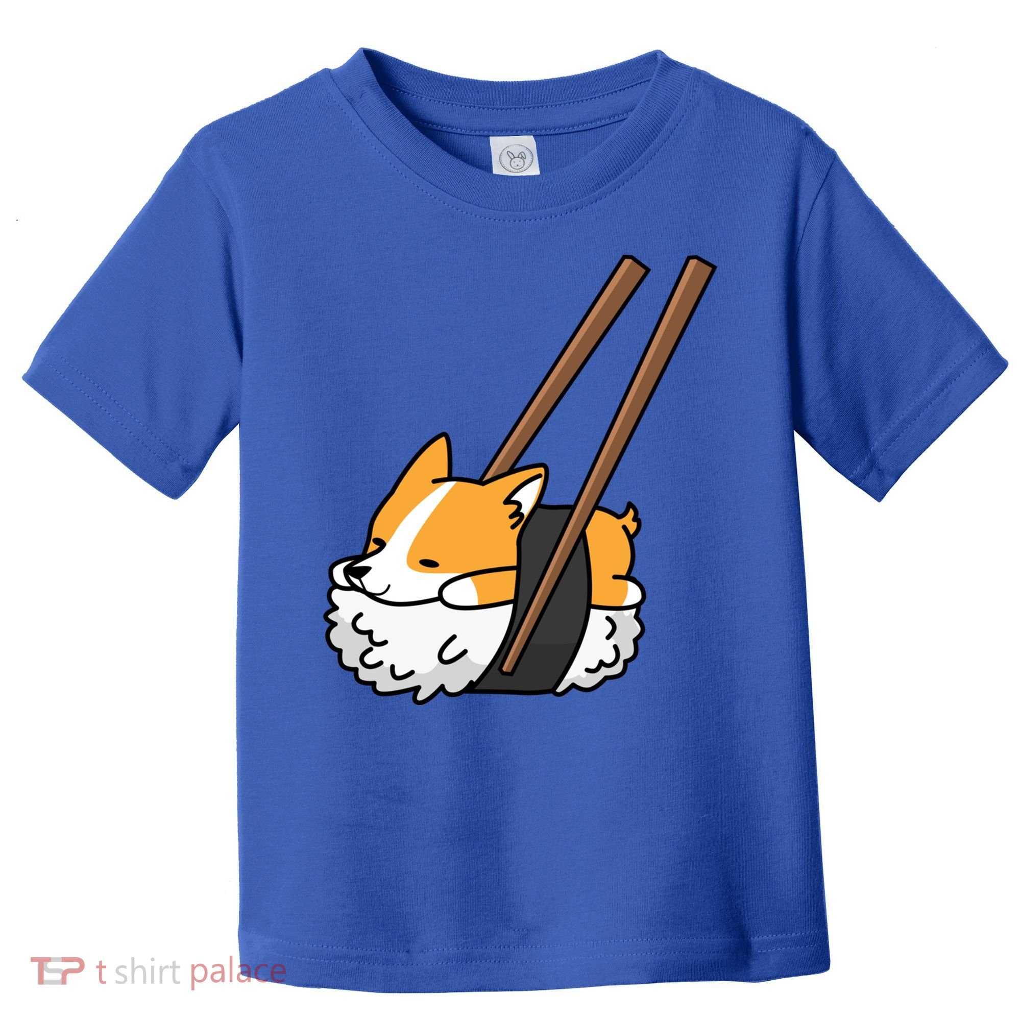 Corgi Sushi Funny Dog Gift Toddler T-Shirt