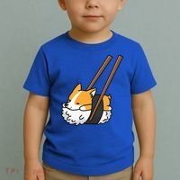 Corgi Sushi Funny Dog Gift Toddler T-Shirt thumb 2