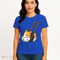 Corgi Sushi Funny Dog Gift Women's T-Shirt thumb 4