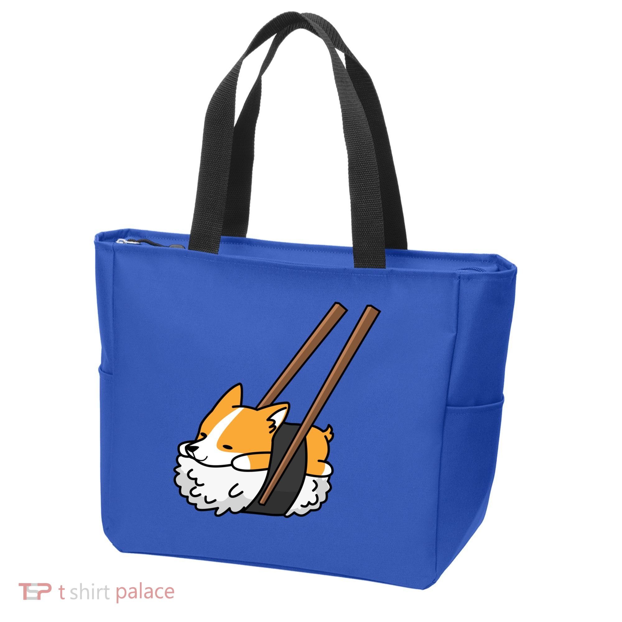 Corgi Sushi Funny Dog Gift Tote Bag