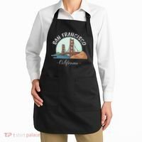 California San Francisco Gift Golden Gate Bridge Souvenir Apron thumb 2