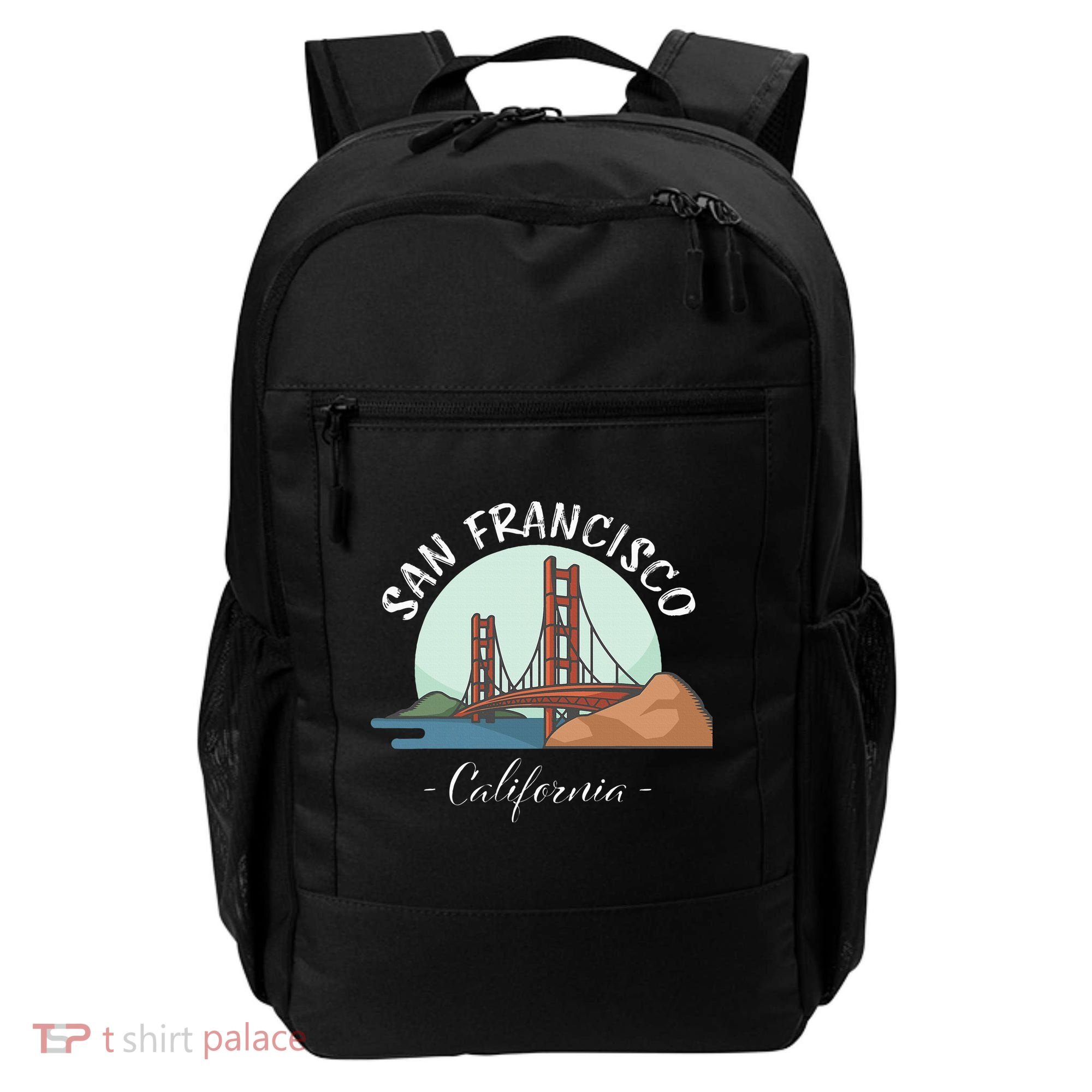 California San Francisco Gift Golden Gate Bridge Souvenir Backpack