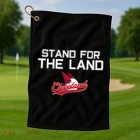 Cleveland Stand For The Land Golf Towel thumb 1