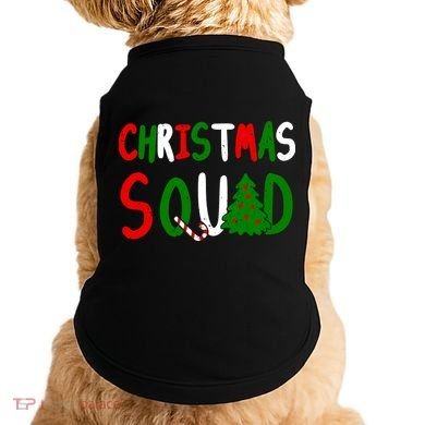 Christmas Squad Family Matching Doggie Tank