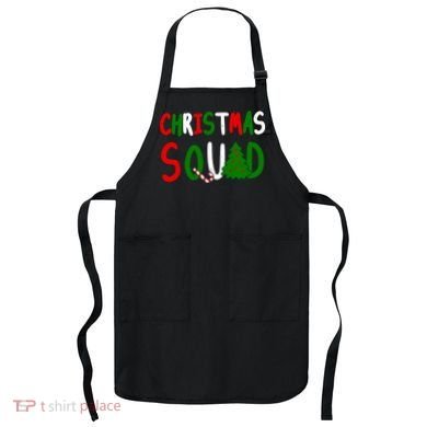 Christmas Squad Family Matching Apron