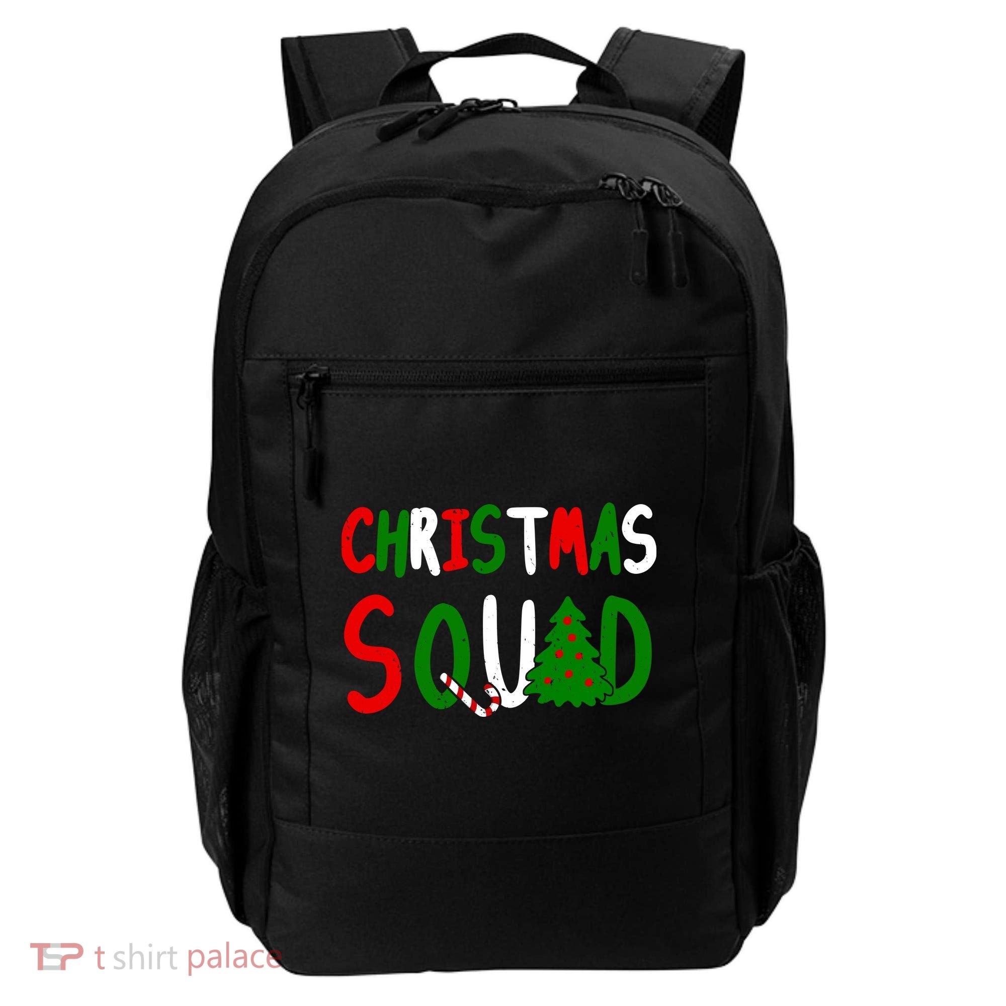 Christmas Squad Family Matching Backpack