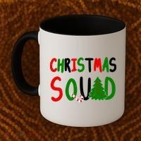 Christmas Squad Family Matching Coffee Mug thumb 2