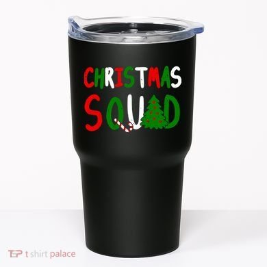 Christmas Squad Family Matching Tumbler