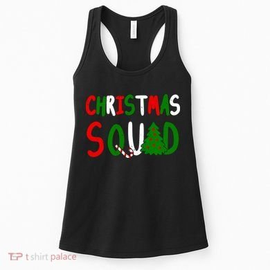 Christmas Squad Family Matching Women's Tank Top