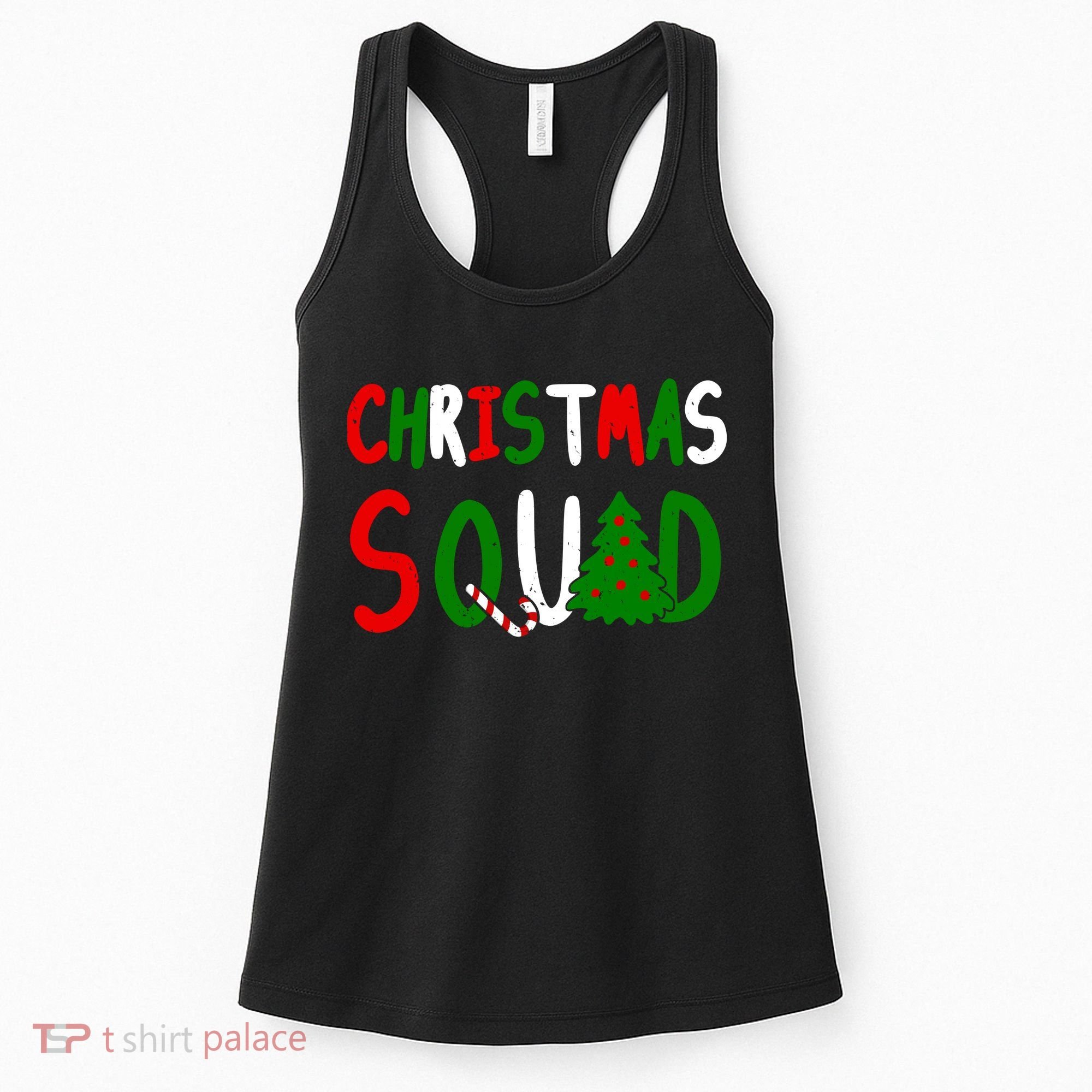 Christmas Squad Family Matching Women's Tank Top