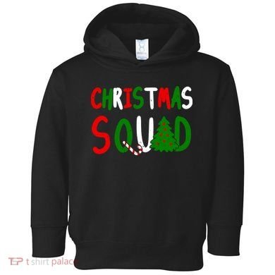Christmas Squad Family Matching Toddler Hoodie