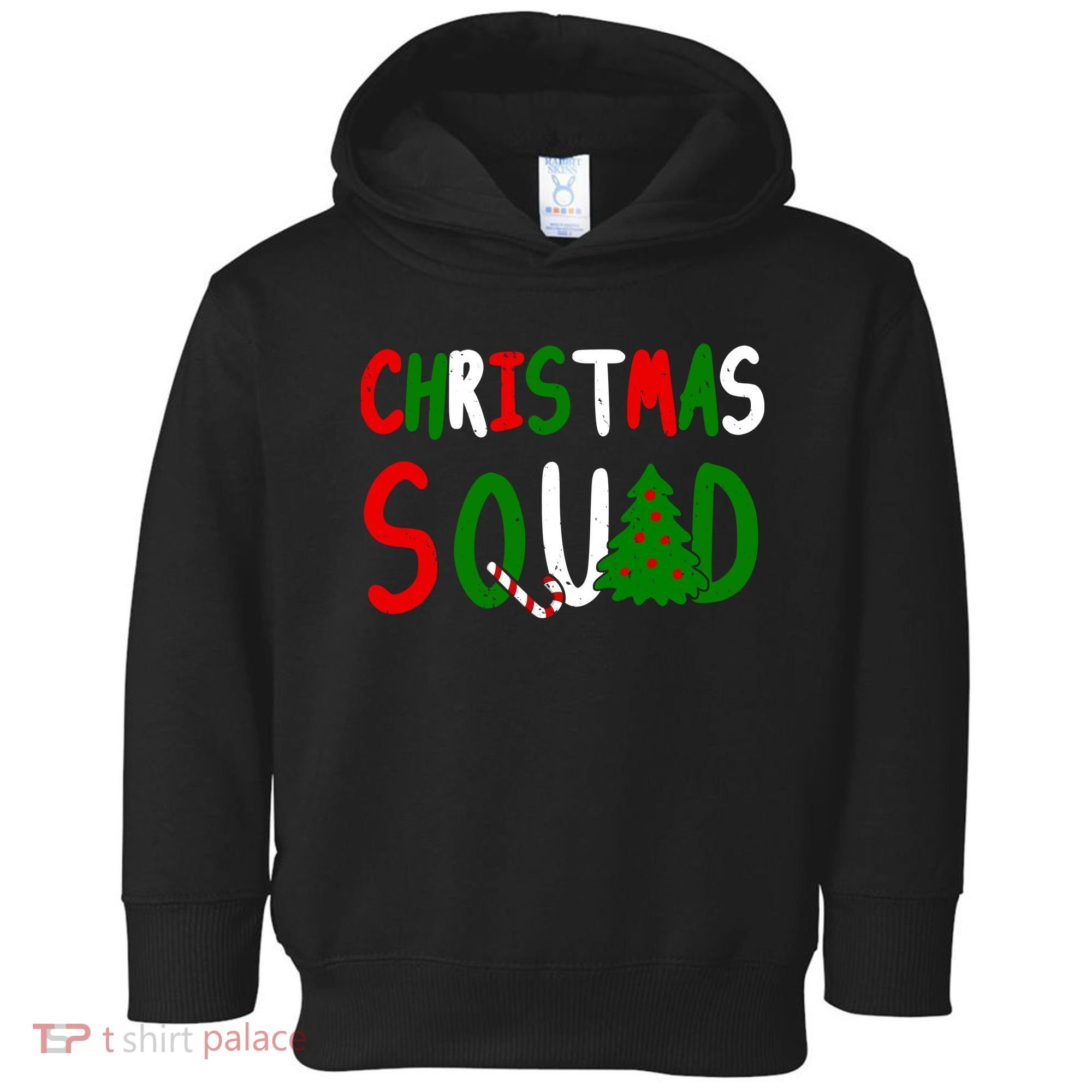 Christmas Squad Family Matching Toddler Hoodie