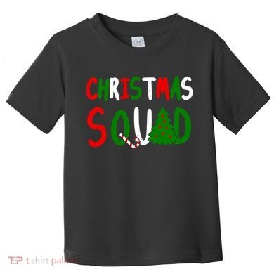 Christmas Squad Family Matching Toddler T-Shirt