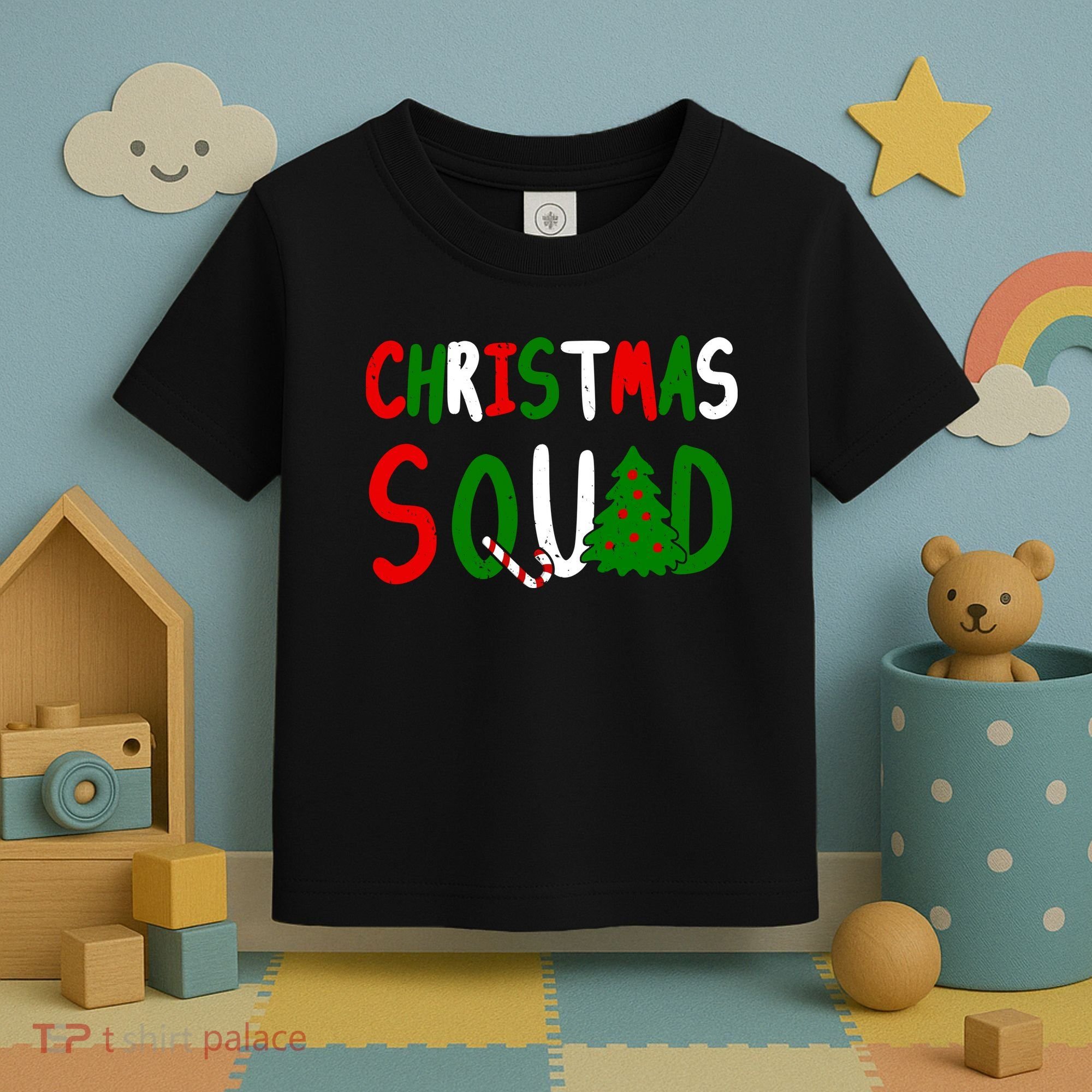 Christmas Squad Family Matching Toddler T-Shirt